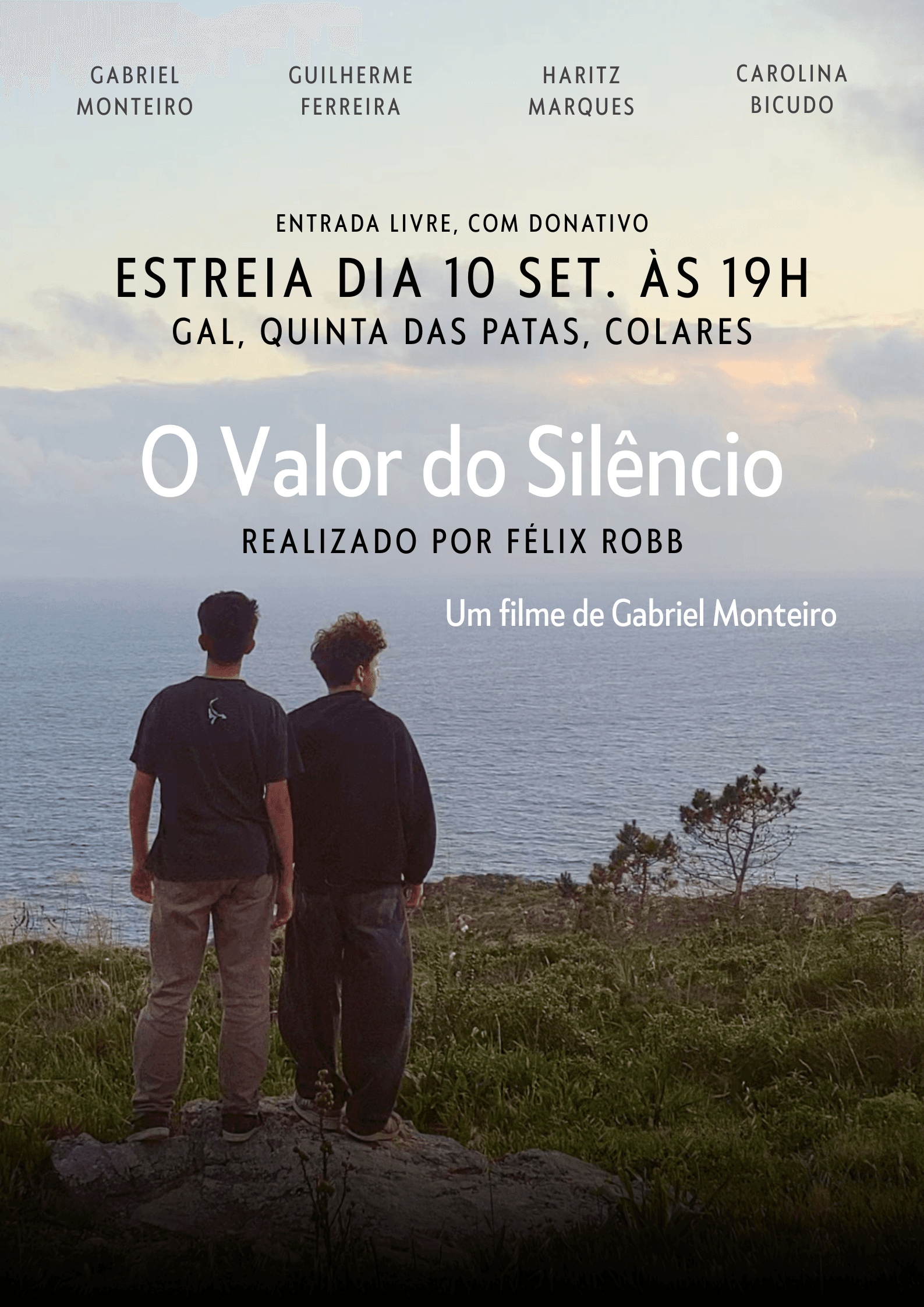 Cartaz com Data de Estreia